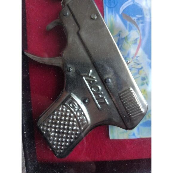 Japanese Cap Gun By YACHT 1958 Framed Excellent Condition - Picture 3 of 13